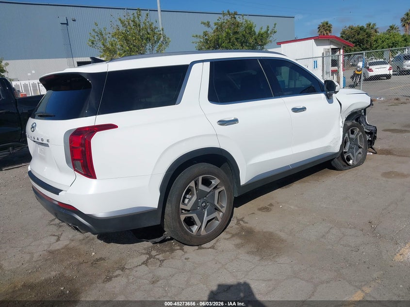 2025 Hyundai Palisade VIN KM8R44GE9SU823330 IAAI salvage auction — RIGHT FRONT, Salvage Title, sold $14,050 on 2026-07-29 (photo 4)