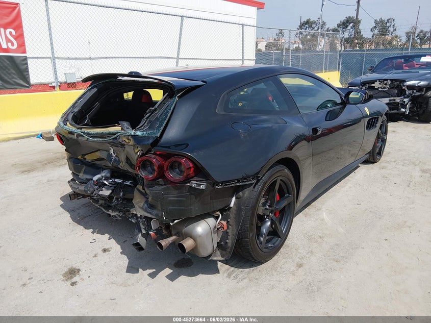 2020 Ferrari Gtc4lusso VIN ZFF82YNA2L0256482 IAAI salvage auction — REAR END, Salvage Title, sold $50,500 on 2026-09-02 (photo 4)