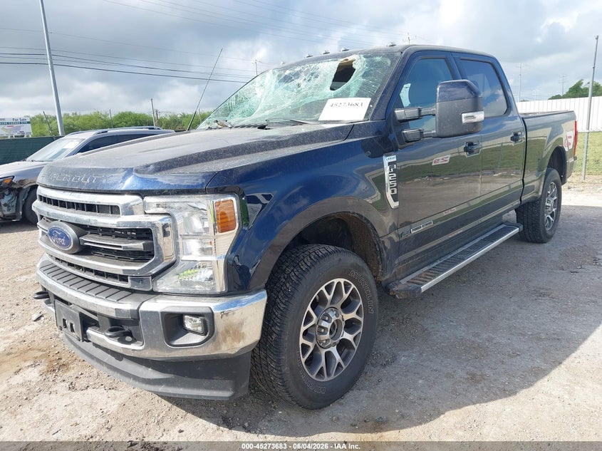 2022 Ford F250 VIN 1FT7W2BT9NEG02924 IAAI salvage auction — STORM DAMAGE, Salvage (Texas), sold $26,000 on 2026-07-27 (photo 2)