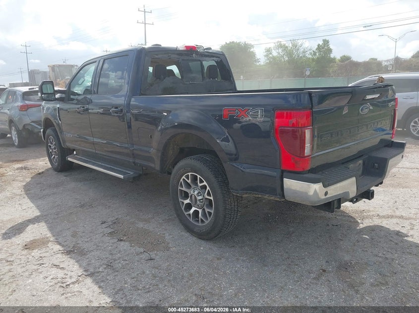 2022 Ford F250 VIN 1FT7W2BT9NEG02924 IAAI salvage auction — STORM DAMAGE, Salvage Title, sold $25,200 on 2026-07-20 (photo 3)