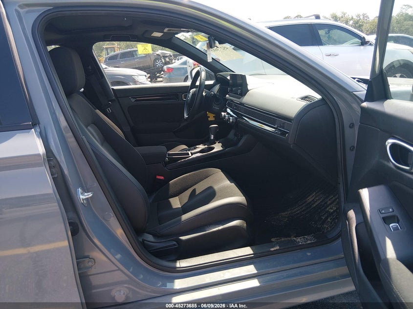 2025 Honda Civic VIN 2HGFE4F84SH344401 IAAI salvage auction — FRONT END, Salvage Title, sold $9,400 on 2026-07-31 (photo 5)