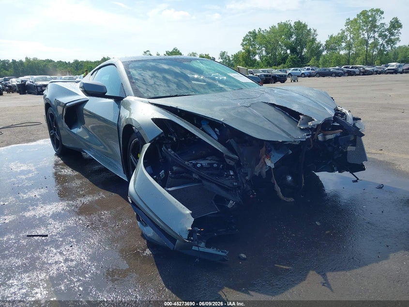 2023 Chevrolet Corvette VIN 1G1YB2D40P5111790 IAAI salvage auction — FRONT END, Salvage (Ohio), sold $21,000 on 2026-08-01 (photo 1)