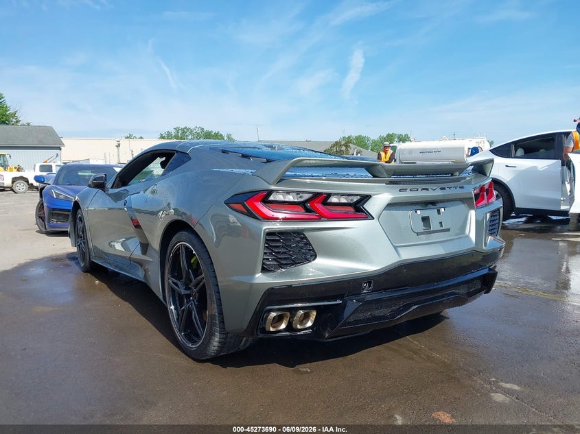 2023 Chevrolet Corvette VIN 1G1YB2D40P5111790 IAAI salvage auction — FRONT END, Salvage (Ohio), sold $21,000 on 2026-08-01 (photo 3)