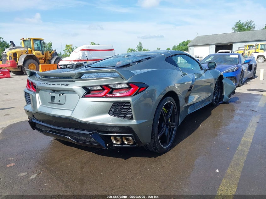 2023 Chevrolet Corvette VIN 1G1YB2D40P5111790 IAAI salvage auction — FRONT END, Salvage (Ohio), sold $21,000 on 2026-08-01 (photo 4)