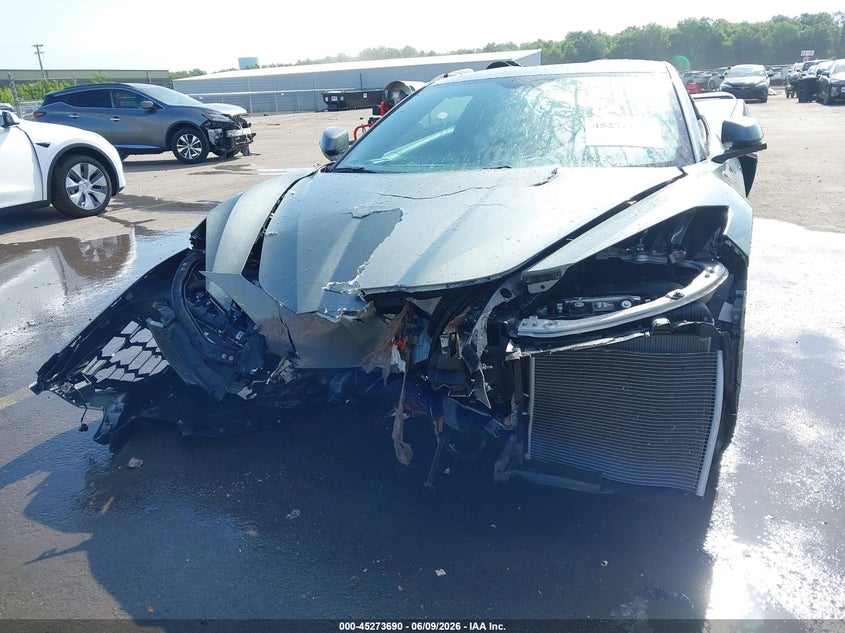 2023 Chevrolet Corvette VIN 1G1YB2D40P5111790 IAAI salvage auction — FRONT END, Salvage (Ohio), sold $21,000 on 2026-08-01 (photo 6)