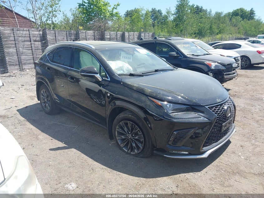 2021 Lexus Nx VIN JTJSJRDZ0M2147560 IAAI salvage auction — UNDERCARRIAGE, Salvage Title, sold $11,300 on 2026-07-15 (photo 1)