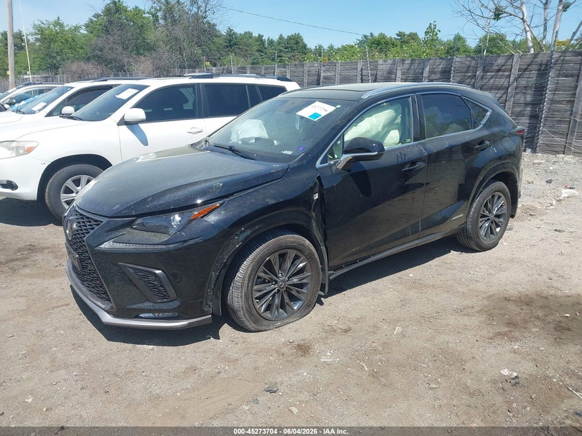 2021 Lexus Nx VIN JTJSJRDZ0M2147560 IAAI salvage auction — UNDERCARRIAGE, Salvage Title, sold $11,300 on 2026-07-15 (photo 2)