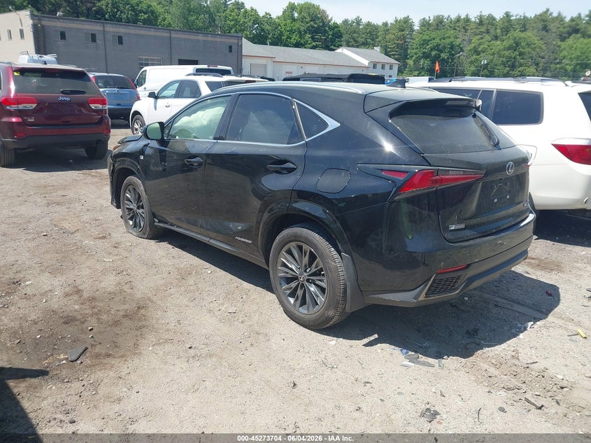 2021 Lexus Nx VIN JTJSJRDZ0M2147560 IAAI salvage auction — UNDERCARRIAGE, Salvage Title, sold $11,300 on 2026-07-15 (photo 3)