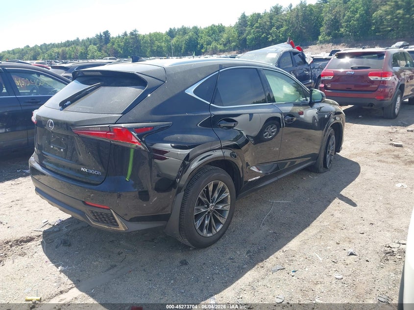 2021 Lexus Nx VIN JTJSJRDZ0M2147560 IAAI salvage auction — UNDERCARRIAGE, Salvage Title, sold $11,300 on 2026-07-15 (photo 4)