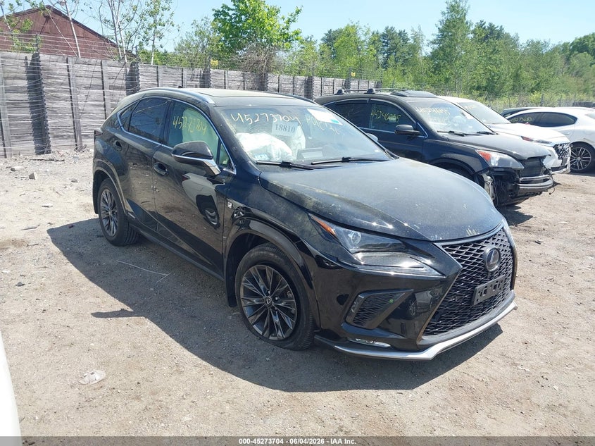 2021 Lexus Nx VIN JTJSJRDZ0M2147560 IAAI salvage auction — UNDERCARRIAGE, Salvage Title, sold $11,300 on 2026-07-15 (photo 6)