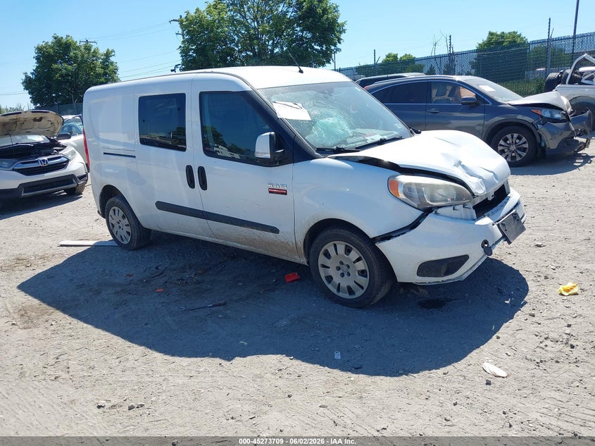 2017 Ram Promaster city VIN ZFBERFBB9H6E75769 IAAI salvage auction — FRONT END, Salvage Title, sold $1,225 on 2026-07-24 (photo 1)
