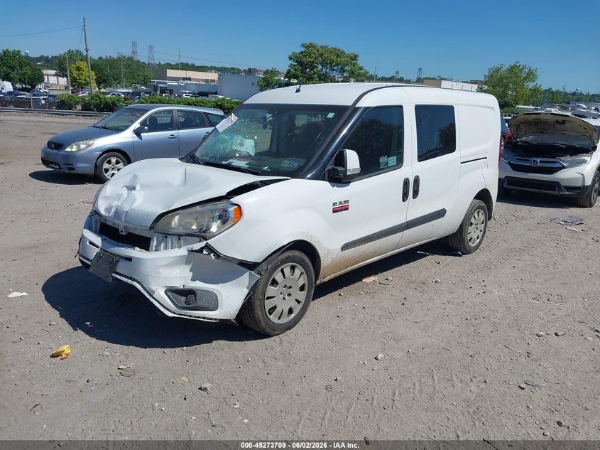 2017 Ram Promaster city VIN ZFBERFBB9H6E75769 IAAI salvage auction — FRONT END, Salvage Title, sold $1,225 on 2026-07-24 (photo 2)