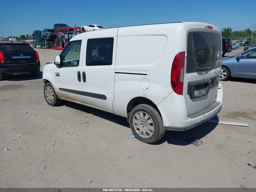 2017 Ram Promaster city VIN ZFBERFBB9H6E75769 IAAI salvage auction — FRONT END, Salvage Title, sold $1,225 on 2026-07-24 (photo 3)