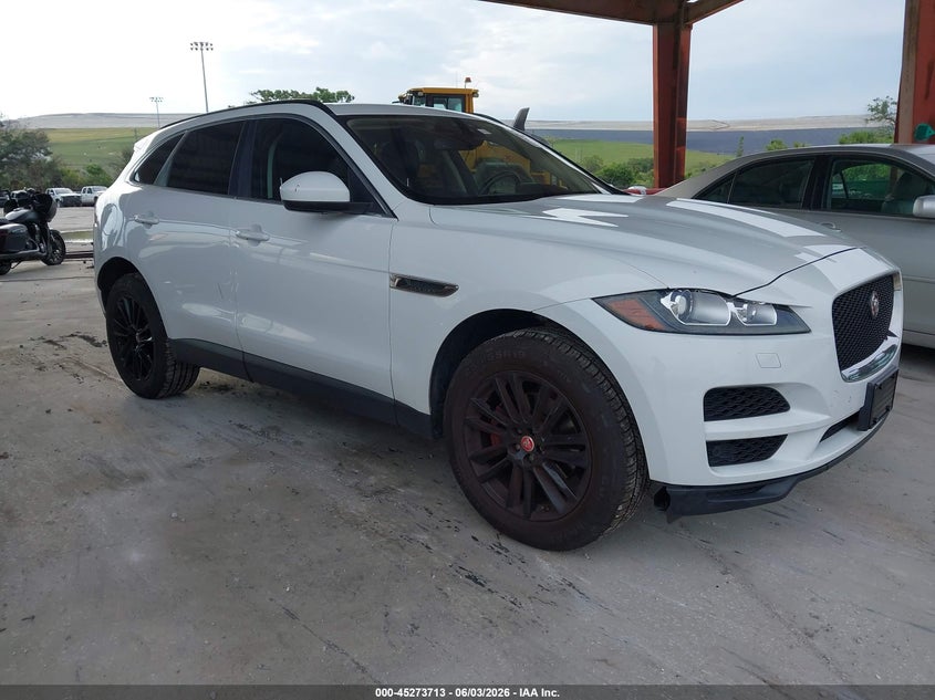 2017 Jaguar F-pace VIN SADCK2BN2HA099166 IAAI salvage auction — NORMAL WEAR, Salvage Title, sold $4,300 on 2026-09-11 (photo 1)