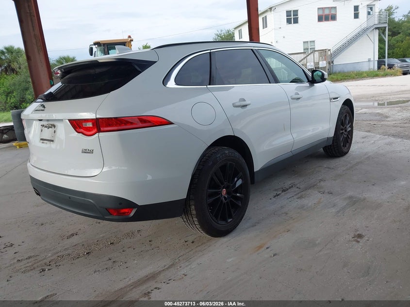 2017 Jaguar F-pace VIN SADCK2BN2HA099166 IAAI salvage auction — NORMAL WEAR, Salvage Title, sold $4,300 on 2026-09-11 (photo 4)