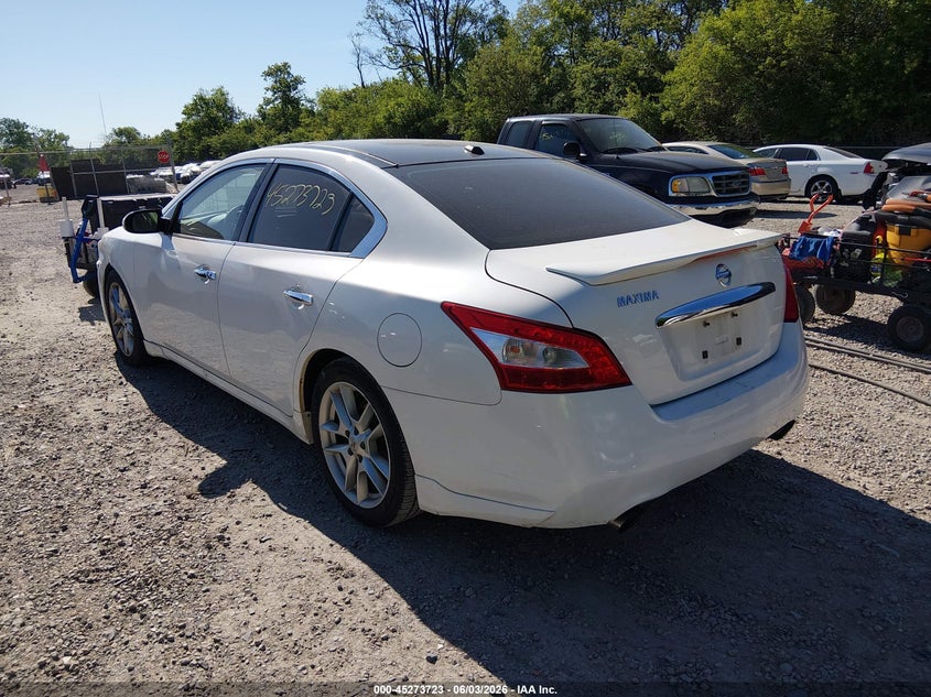 2010 Nissan Maxima VIN 1N4AA5AP4AC843487 IAAI salvage auction — LEFT FRONT, Salvage (Ohio), sold $475 on 2026-08-03 (photo 3)