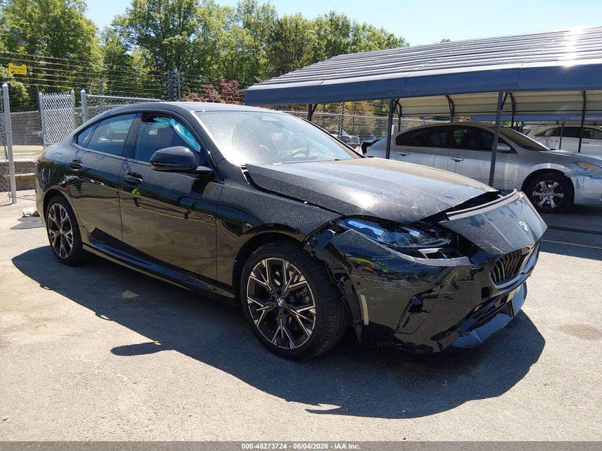 2025 BMW 2er VIN WBA23GG01S7S46027 IAAI salvage auction — FRONT END, Salvage Title, sold $8,300 on 2026-08-13 (photo 1)