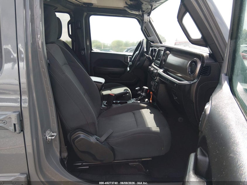 2020 Jeep Wrangler / VIN 1C4HJXDN7LW325597 IAAI salvage auction — LEFT SIDE, Salvage (Kansas), sold $7,375 on 2026-07-31 (photo 5)