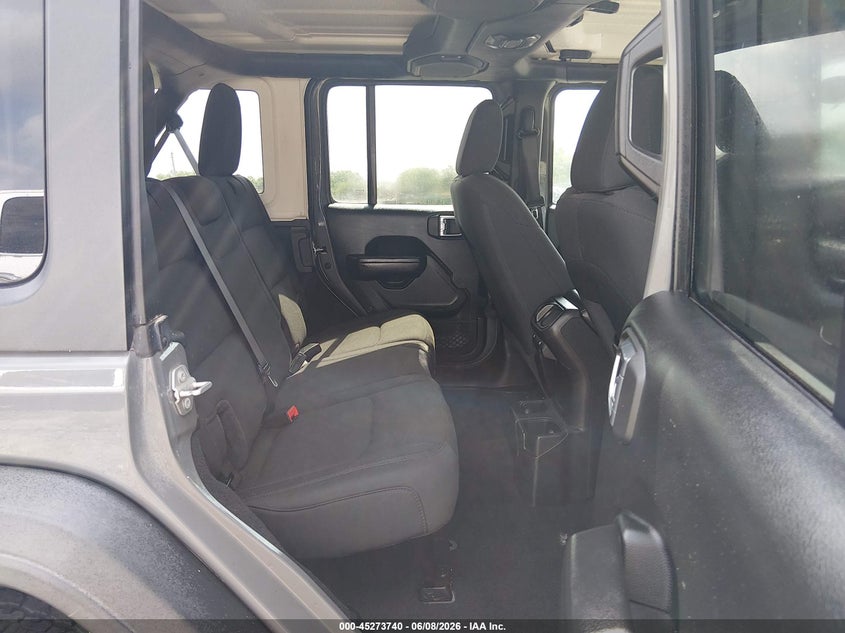 2020 Jeep Wrangler / VIN 1C4HJXDN7LW325597 IAAI salvage auction — LEFT SIDE, Salvage (Kansas), sold $7,375 on 2026-07-31 (photo 8)