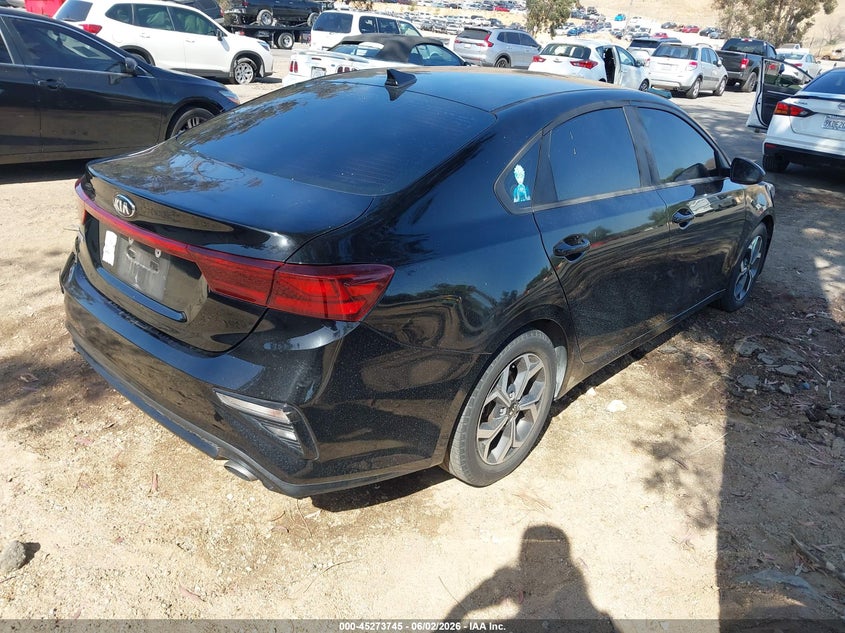 2019 Kia Forte VIN 3KPF24AD8KE077805 IAAI salvage auction — SIDE, Salvage Title, sold $1,950 on 2026-07-23 (photo 4)