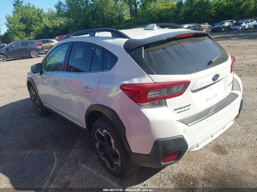 2022 Subaru Xv VIN JF2GTHNC8NH258445 IAAI salvage auction — WATER/FLOOD, Salvage Title, sold $6,975 on 2026-07-14 (photo 3)