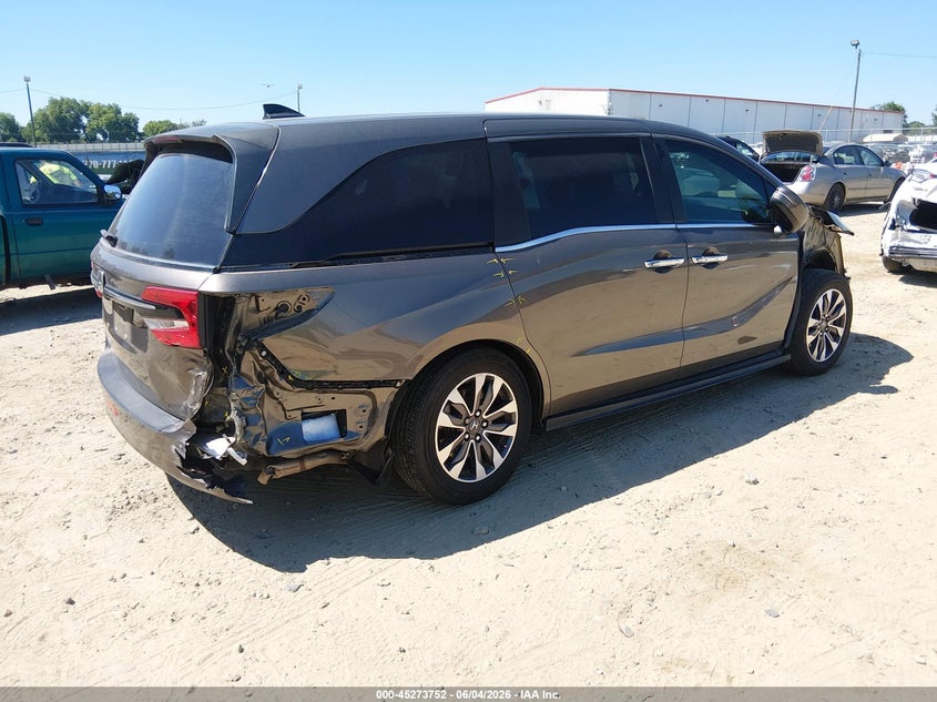 2021 Honda Odyssey VIN 5FNRL6H70MB042677 IAAI salvage auction — FRONT END, Wait Title, sold $9,150 on 2026-10-22 (photo 4)