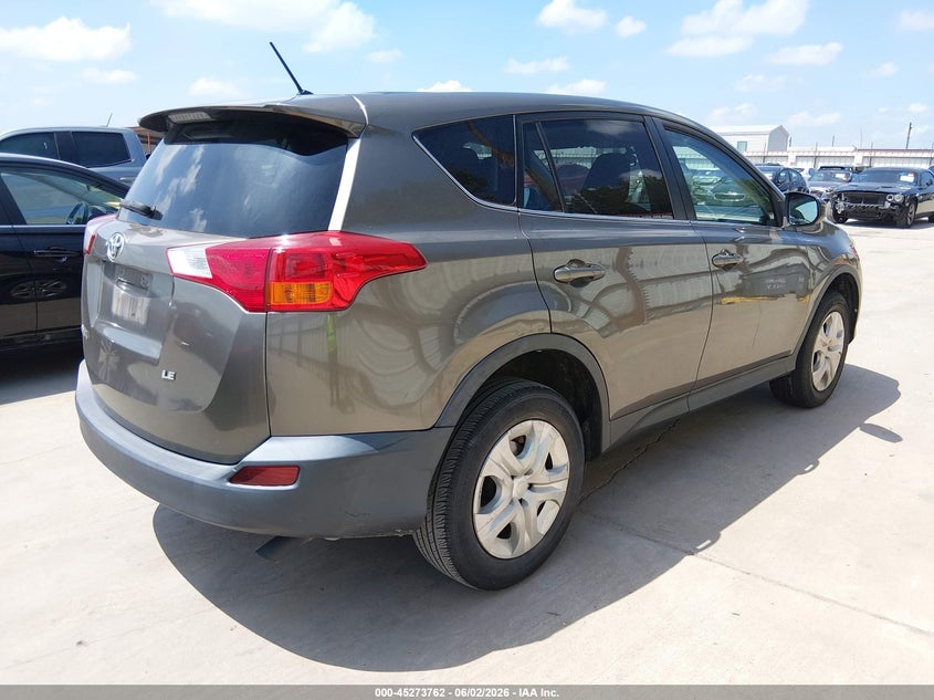 2015 Toyota Rav 4 VIN 2T3ZFREV8FW143426 IAAI salvage auction — UNDERCARRIAGE, Original (Texas), sold $3,750 on 2026-08-01 (photo 4)