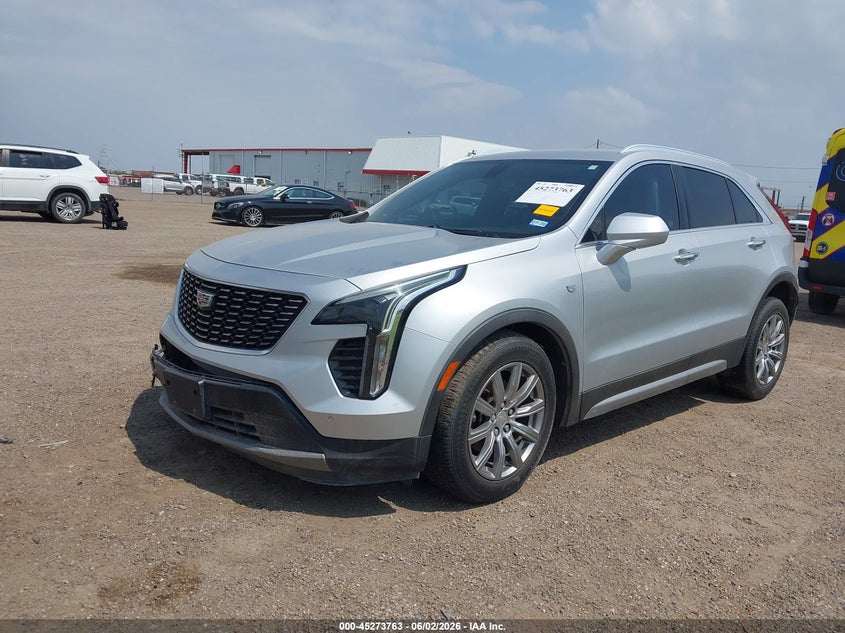 2019 Cadillac Xt4 VIN 1GYFZCR46KF228182 IAAI salvage auction — RIGHT FRONT, Salvage Title, sold $2,250 on 2026-08-01 (photo 2)