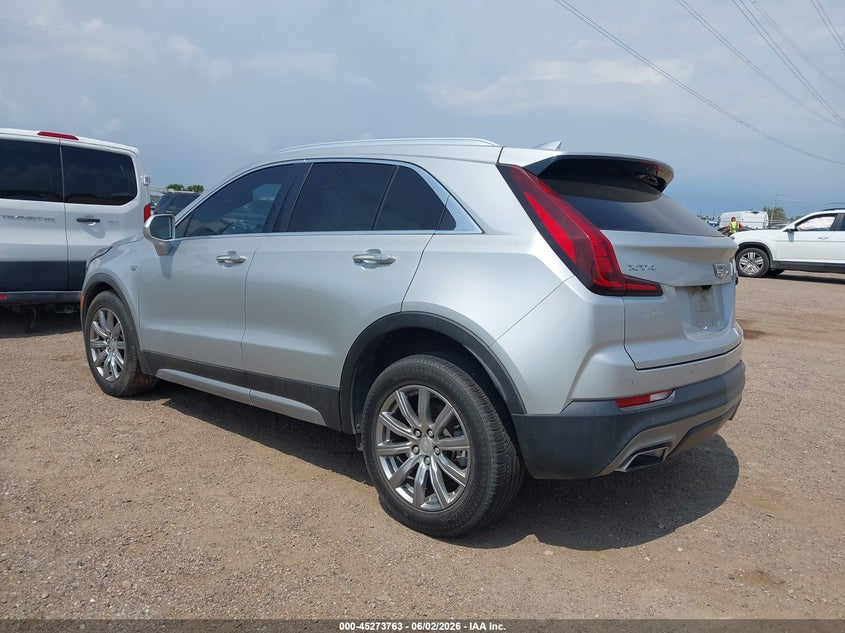 2019 Cadillac Xt4 VIN 1GYFZCR46KF228182 IAAI salvage auction — RIGHT FRONT, Salvage Title, sold $2,250 on 2026-08-01 (photo 3)