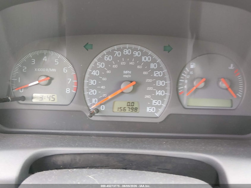 2000 Volvo S40 VIN YV1VS2557YF541341 IAAI salvage auction — MECHANICAL, Clear (Washington), sold $250 on 2026-07-08 (photo 7)