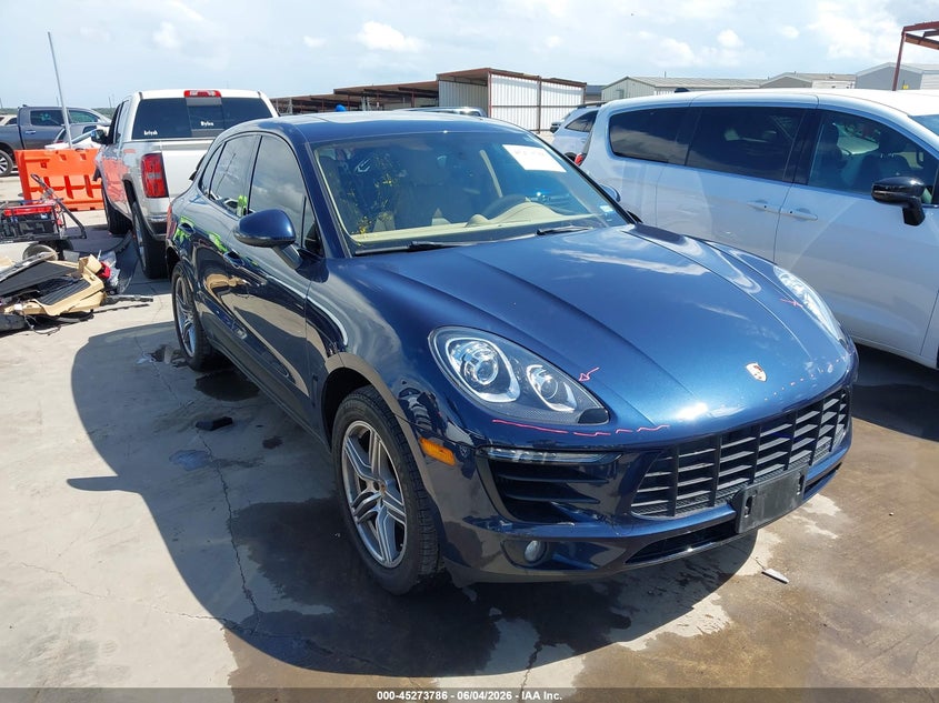 2016 Porsche Macan VIN WP1AB2A56GLB43630 IAAI salvage auction — REAR END, Original (Texas), sold $6,500 on 2026-07-09 (photo 1)