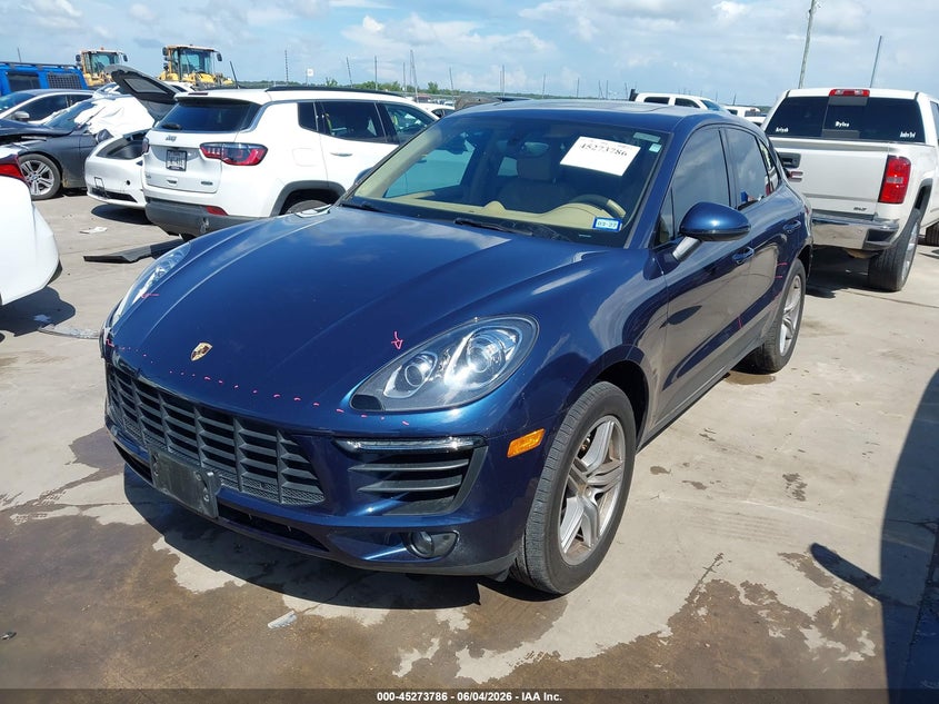 2016 Porsche Macan VIN WP1AB2A56GLB43630 IAAI salvage auction — REAR END, Original (Texas), sold $6,500 on 2026-07-09 (photo 2)