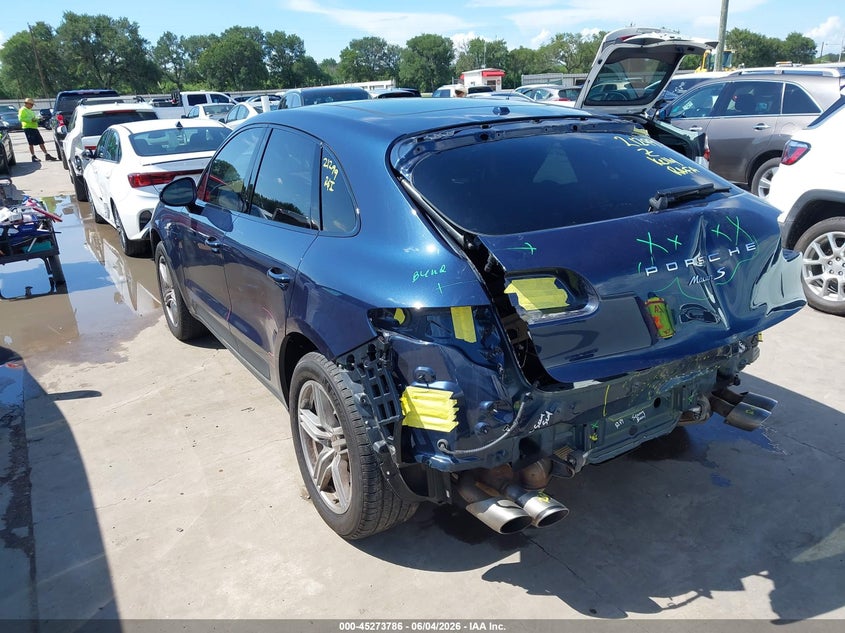 2016 Porsche Macan VIN WP1AB2A56GLB43630 IAAI salvage auction — REAR END, Original (Texas), sold $6,500 on 2026-07-09 (photo 3)