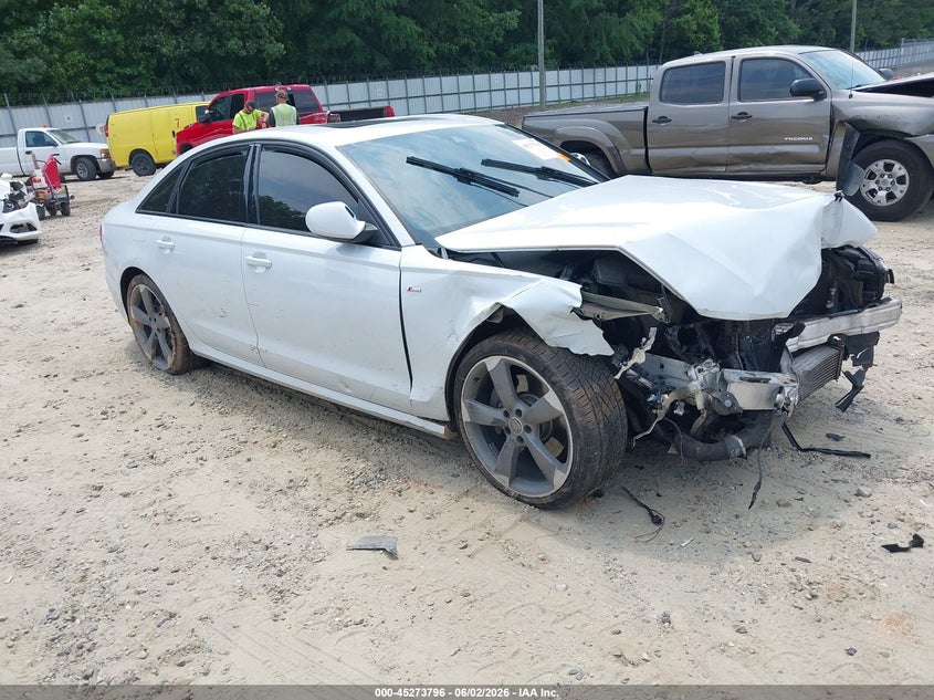 2014 Audi A6 VIN WAUHMAFC5EN137229 IAAI salvage auction — FRONT END, Salvage (Georgia), sold $275 on 2026-07-16 (photo 1)