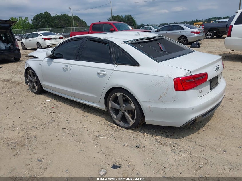 2014 Audi A6 VIN WAUHMAFC5EN137229 IAAI salvage auction — FRONT END, Salvage (Georgia), sold $275 on 2026-07-16 (photo 3)