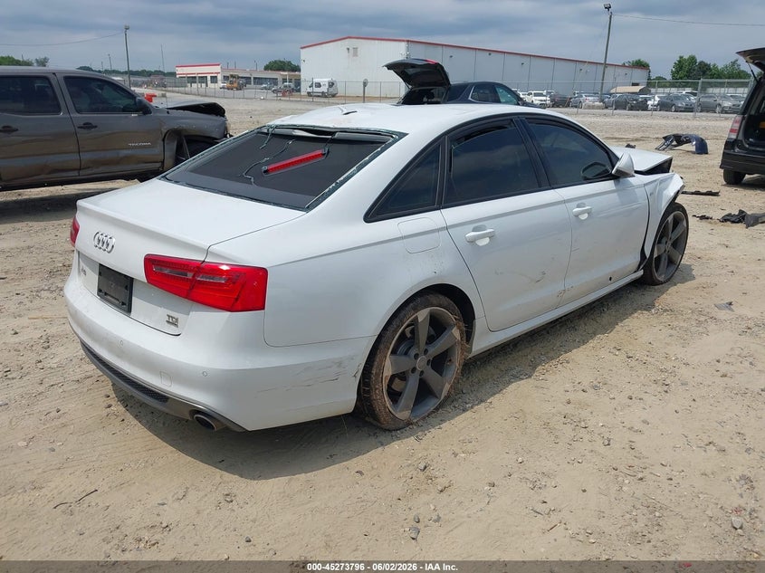 2014 Audi A6 VIN WAUHMAFC5EN137229 IAAI salvage auction — FRONT END, Salvage (Georgia), sold $275 on 2026-07-16 (photo 4)