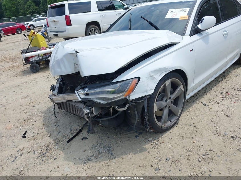 2014 Audi A6 VIN WAUHMAFC5EN137229 IAAI salvage auction — FRONT END, Salvage (Georgia), sold $275 on 2026-07-16 (photo 6)