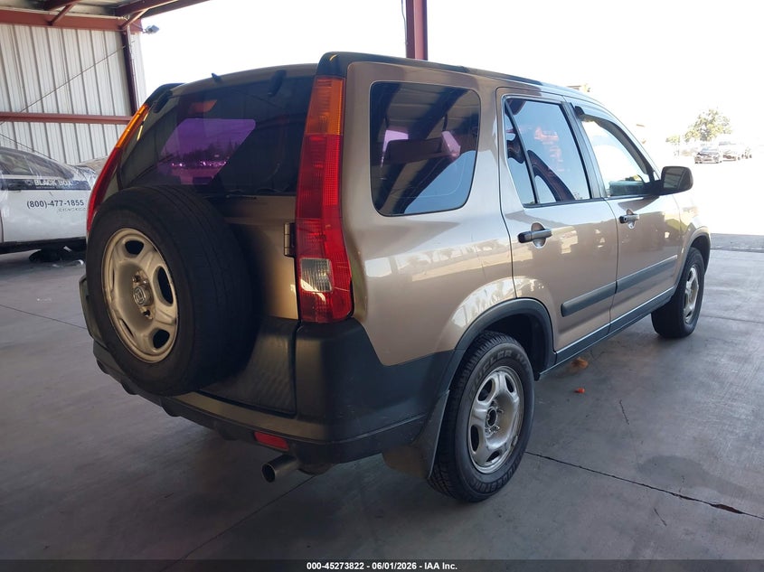 2004 Honda Cr-v VIN JHLRD68434C016187 IAAI salvage auction — NORMAL WEAR, Clear (California), sold $950 on 2026-07-21 (photo 4)