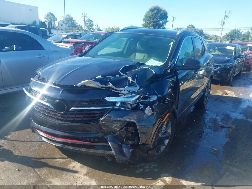 2021 Buick Encore gx VIN KL4MMDS28MB037863 IAAI salvage auction — FRONT END, Salvage Title, sold $1,500 on 2026-07-13 (photo 2)