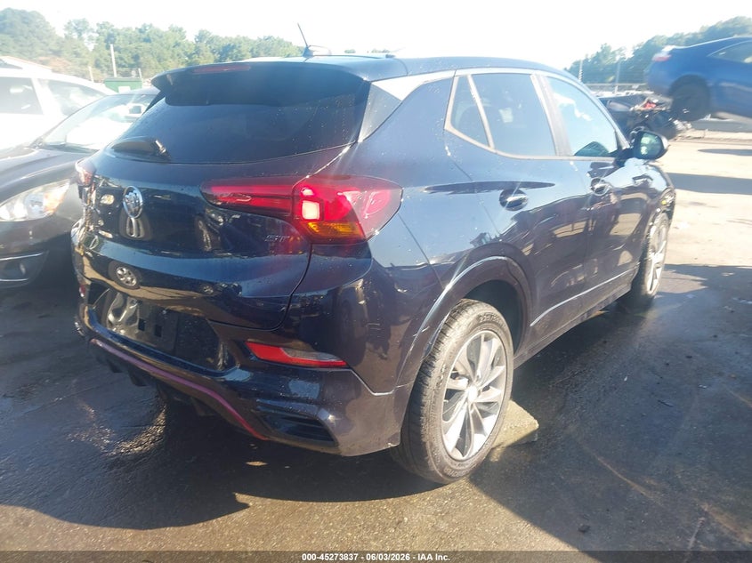 2021 Buick Encore gx VIN KL4MMDS28MB037863 IAAI salvage auction — FRONT END, Salvage Title, sold $1,500 on 2026-07-13 (photo 4)