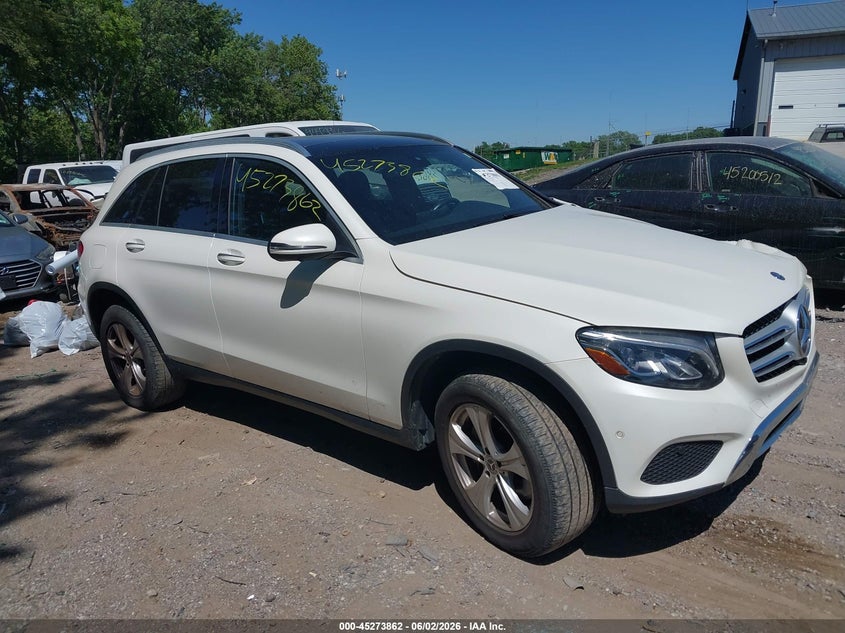 2018 Mercedes-benz Glc VIN WDC0G4KB4JV069998 IAAI salvage auction — FRONT END, Clear (Indiana), sold $6,400 on 2026-07-23 (photo 1)
