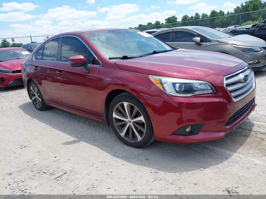 2016 Subaru LEGACY VIN 4S3BNBJ65G3041788 IAAI salvage auction — REAR END, Salvage Title, sold $825 on 2026-08-23 (photo 1)