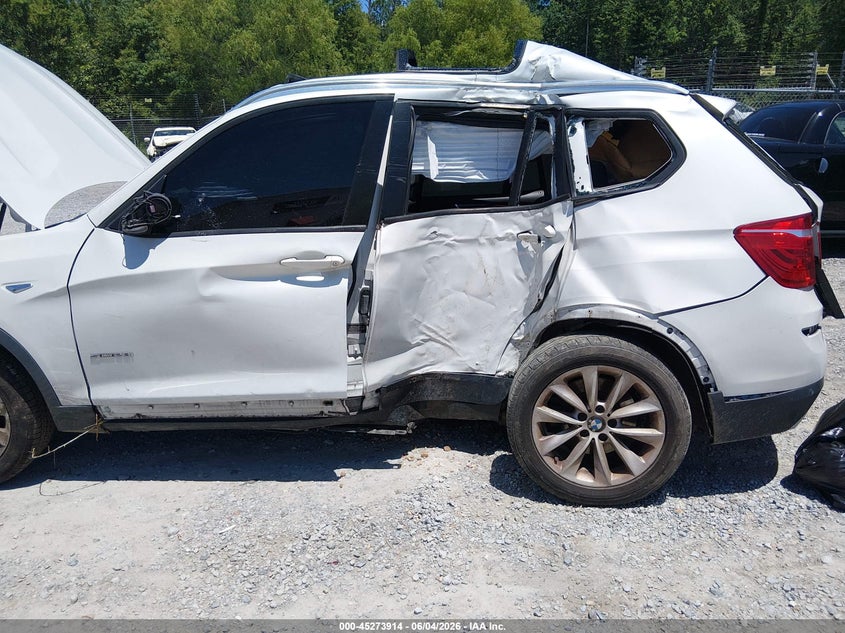 2017 BMW X3 VIN 5UXWZ7C3XH0V87591 IAAI salvage auction — ALL OVER, Salvage (Mississippi), sold $25 on 2026-07-24 (photo 6)