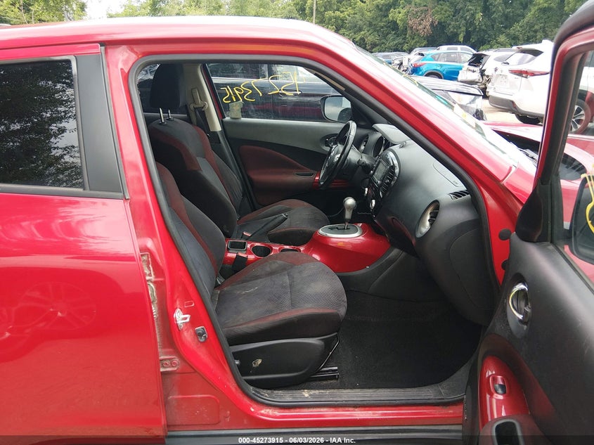 2015 Nissan Juke VIN JN8AF5MR6FT508820 IAAI salvage auction — FRONT END, Salvage Title, sold $700 on 2026-07-29 (photo 5)