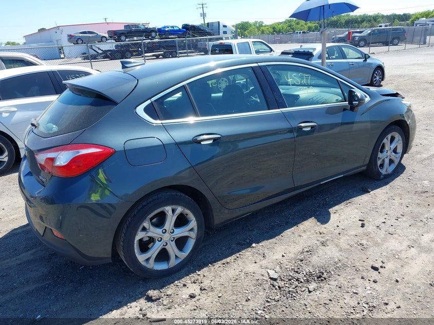 2018 Chevrolet Cruze VIN 3G1BF6SM0JS607500 IAAI salvage auction — SIDE, Salvage Title, sold $1,300 on 2026-07-10 (photo 4)