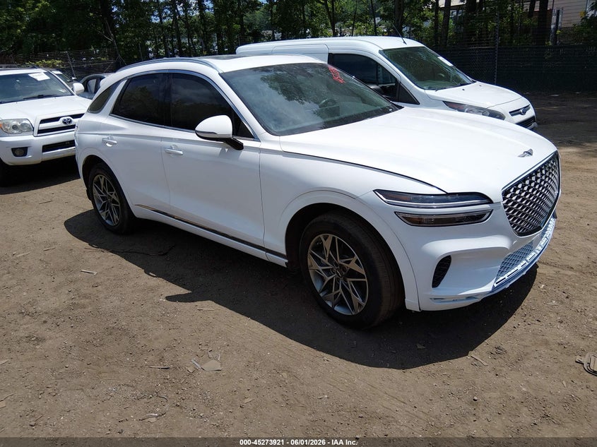 2023 Genesis Gv70 VIN KMUMADTB9PU109219 IAAI salvage auction — FRONT END, Clear (Oklahoma), sold $11,000 on 2026-07-23 (photo 1)