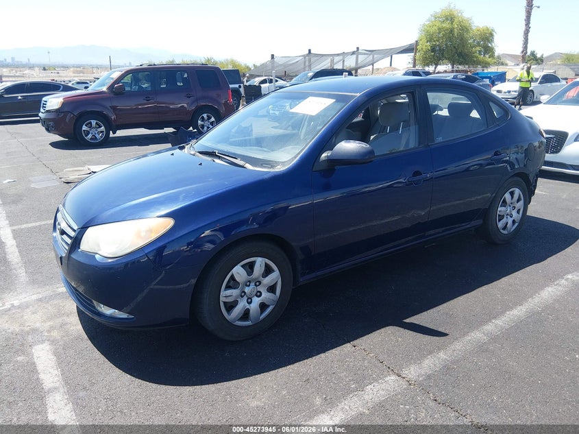 2007 Hyundai Elantra VIN KMHDU46D77U144683 IAAI salvage auction — REAR END, Salvage (Nevada), sold $375 on 2026-07-17 (photo 2)
