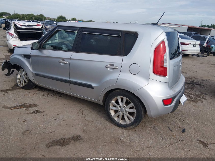 2012 Kia Soul VIN KNDJT2A6XC7391776 IAAI salvage auction — RIGHT SIDE, Original (Texas), sold $250 on 2026-07-15 (photo 3)