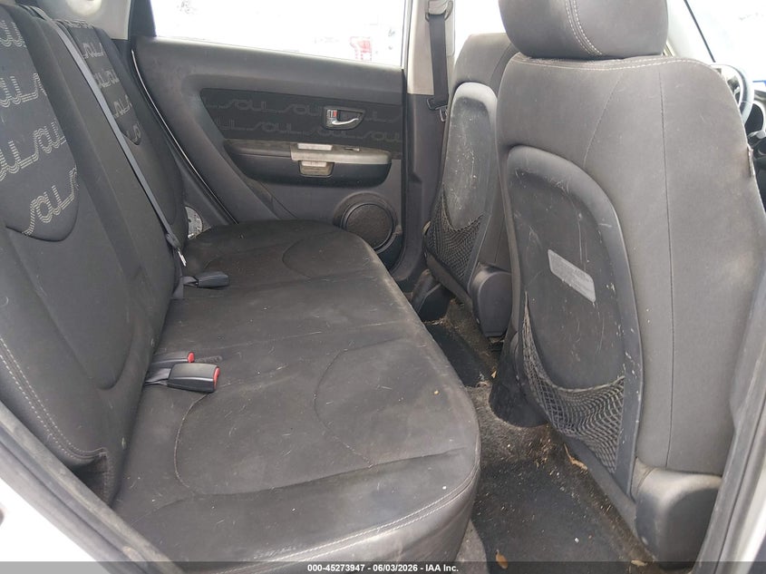 2012 Kia Soul VIN KNDJT2A6XC7391776 IAAI salvage auction — RIGHT SIDE, Original (Texas), sold $250 on 2026-07-15 (photo 8)