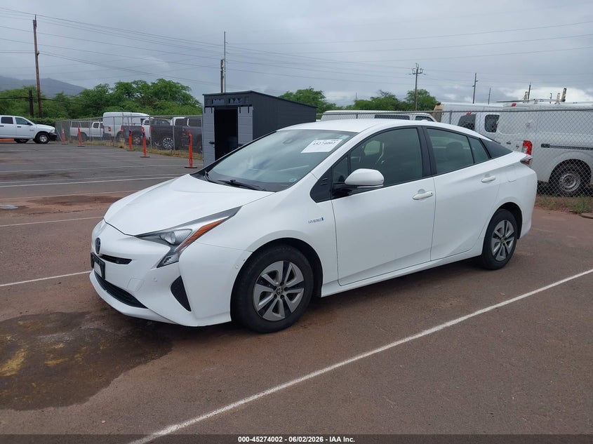 2018 Toyota Prius VIN JTDKBRFU6J3081376 IAAI salvage auction — RIGHT SIDE, Salvage Title, sold $2,850 on 2026-07-28 (photo 2)